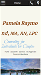 Mobile Screenshot of pamraymond.com